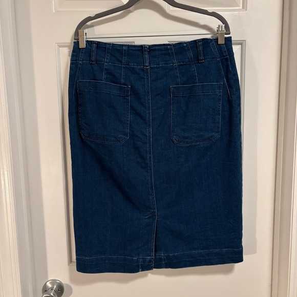 Anthropologie Colette Skirt: Denim Edition - Picture 6 of 7